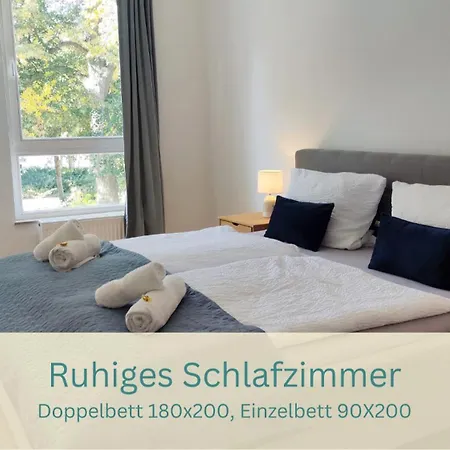 Im Herzen Der Kurstadt, Balkon, Kueche, Blick Ins Gruene, Radfreundlich Lejlighed *