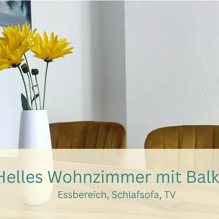 Lejlighed Im Herzen Der Kurstadt, Balkon, Kueche, Blick Ins Gruene, Radfreundlich *