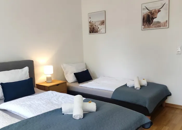 Daire Im Herzen Der Kurstadt, Balkon, Kueche, Blick Ins Gruene, Radfreundlich *