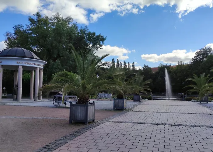 Im Herzen Der Kurstadt, Balkon, Kueche, Blick Ins Gruene, Radfreundlich Apartmán