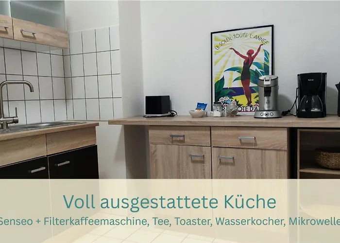 Apartmán Im Herzen Der Kurstadt, Balkon, Kueche, Blick Ins Gruene, Radfreundlich