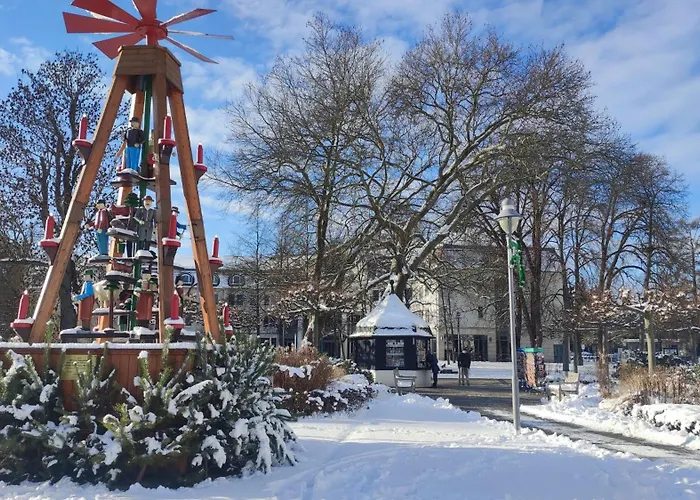 Im Herzen Der Kurstadt, Balkon, Kueche, Blick Ins Gruene, Radfreundlich Daire *